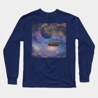 Fantastic sailing ship Long Sleeve T-Shirt